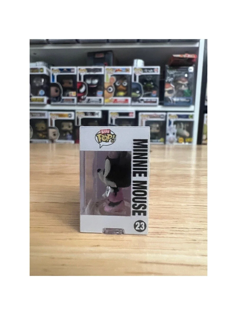 BITTY Minnie Mouse Pink Dress 1-Inch Funko Pop #23 Walt Disney Mickey Friends